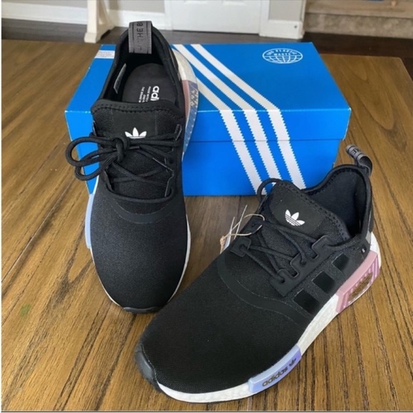 Adidas NMD_R1 black sneakers shoes - Picture 10 of 10